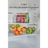 Depa 3 Lü Buzdolabı Organizeri & Buzdolabı Düzenleyici 4,5 Lt