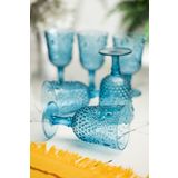 Depa 450 ml 6 Adet Akrilik Aquamarin Kahve Yanı Su Bardağı