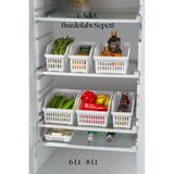 Depa 6’lı Buzdolabı Organizeri Düzenleyici Çok Amaçlı Dolap Düzenleyici Beyaz 12x30x14 cm