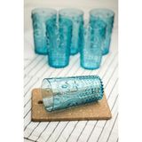 Depa Akrilik Aquamarin 6'lı Uzun Bardak & Su Meşrubat Bardağı 750 ml ( Büyük Boy & Cam Değildir ) - Çok Renkli