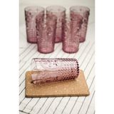 Depa Akrilik Mürdüm 6'lı Uzun Bardak & Su Meşrubat Bardağı 750 ml ( Büyük Boy & Cam Değildir ) - Çok Renkli