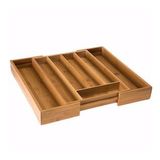 Depa Bambu Ayarlanabilir Çekmece İçi Kaşıklık 38*35 Cm