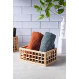 Depa Bambu Organizer Büyük Dolap Içi Düzenleyici Sepet 18X26 cm - 1 Adet