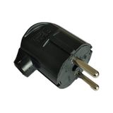 Depa L Tip Topraklı Erkek Fiş - Siyah - 220 Volt - 11135-s