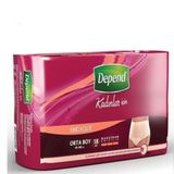 Depend 18'li Orta Eko Paket Kadın Emici Külot