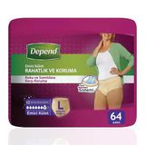 Depend 64 Adet Kadın L Emici Külot