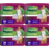 Depend Büyük Kadın 120 Adet Emici Külot Hasta Bezi