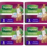 Depend Büyük Large 36'lı Bayan Emici Külot Hasta Bezi