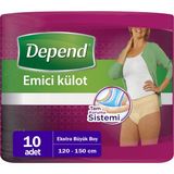 Depend Ekstra Büyük Boy Xl Beden 10 Adet Emici Külot