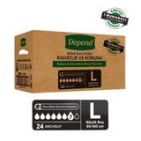Depend Emici Külot Büyük Boy Erkek 8 li x 3 Adet