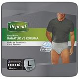 Depend Emici Külot Eko Paket Büyük Erkek 16'lı (1 x 16 Adet)