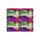 Depend Emici Külot Hasta Bezi Büyük Boy, Kadın, 120 Adet (4PK*30)