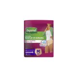 Depend Emici Külot Kadın Orta Boy, 10+10 Avantaj Paket