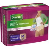 Depend Emici Külot Kadın Orta Ekonomik Paket 16'lı 4 Adet