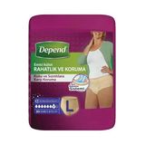Depend Emici Külot L 10 Adet