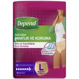 Depend Emici Külot L Beden 10 Adet