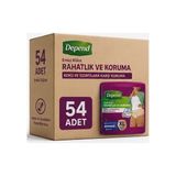Depend Emici Külot Yetişkin Bezi Xl - Extra Large Kadın 54 Adet (6pk*9) - Beyaz