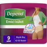 Depend Emici Lohusa Külodu Kadın Büyük Boy 9 Adet