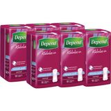 Depend Kadın Mesane Pedi Normal 12'li Fırsat Paketi Kum Saati Tasarımı ile Güçlü Koruma