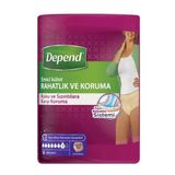 Depend L Beden 54 Adet Kadın Emici Külot