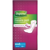 Depend Mesane Pedi Kadın Ekstra, 10'lu Paket