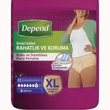 Depend XL Extra Büyük 9 Adet Emici Külot Hasta Bezi