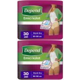Depend Xlarge 30'lu Paket 2'li Kadın Emici Külot