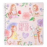 Depesche 13577 Princess Mimi - Dress Me Up çıkartma kitabı, 24 sayfa, prenses kıyafetleri tasarlamak için, 10 çıkartma yaprağı dahil