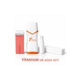 Depilissima Profesyonel Kartuş Ağda Seti 100 Ml Titanyum