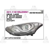 Depo 2211161LMLEMN1 2211161LMLEMN1 Ön Far Sol Hyundai I-30 15-