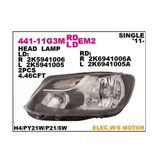 Depo 44111G3RMLDEM2 Ön Far Sağ Siyah Motorlu Volkswagen Caddy 9 2K5941006