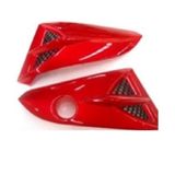 Depo Alt Plastiği ( Panzolet) Yamaha Ybr Uyumlu -Cg Kırmızı Takım