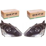Depo Far Takım Sağ + Sol Honda Cıvıc Hatchback 2004-2006 | Elektrikli