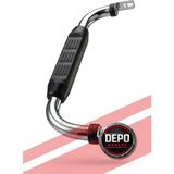 Depo Garage Mitsubishi L200 2019 Sonrası Tam Uyumlu Krom Poliüreten Arka Koruma - Krom Detaylı