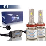 Depo Garaj Premium LED Xenon Ampülü 65W 12V 25000 Lumen 6500 Kelvin Beyaz Işık H11