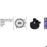 Depo Kapağı Mazot Ventilli-Kilitli-Üç Tırnaklı Renault Kamyon/Tır 1990/97 5001832894 - Ns85300