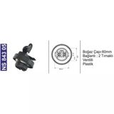 Depo Kapagi Ventilli-Kilitli Ford Cargo (Ym.)-Temsa-Hidromek-Iveco-Mercedes-Universal 40291 - Ns84305