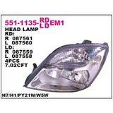 Depo Ön Far Sağ Elektrikli Kromlu Renault Scenic 1999-2000