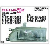 Depo Ön Far Sağ Toyota Corolla Euro 1988-1992