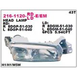 Depo Ön Far Sol Elektrikli Mazda 626 1992-1997