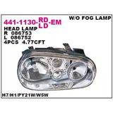 Depo Ön Far Sol Elektrikli Volkswagen Golf Iv 1998-2002
