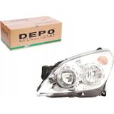 Depo Opel Astra H Sol (Şöför Tarafı) Kromlu Far