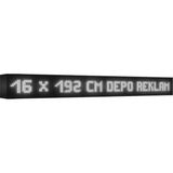 Depo Tabela Reklam Beyaz Kayan Yazı LED Tabela 16 x 192 cm Tek Taraflı Depo Reklam Tabela