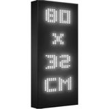 Depo Tabela Reklam Beyaz Kayan Yazı LED Tabela 80 x 32 cm Tek Taraflı