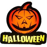 Depo Tabela Reklam Hallowen Yazılı Görsel Tabela 3D LED Neon Işıklı Kutu Harf Tabela Pleksiglass