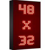 Depo Tabela Reklam Kırmızı Kayan Yazı LED Tabela 48 x 32 cm Tek Taraflı Depo Reklam Tabela
