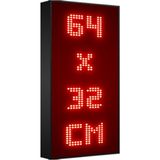 Depo Tabela Reklam Kırmızı Kayan Yazı LED Tabela 64 x 32 cm Çift Taraflı