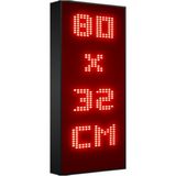 Depo Tabela Reklam Kırmızı Kayan Yazı LED Tabela 80X32 cm Tek Taraflı Depo Reklam Tabela Depo Tabela Reklam - 80 x 32 cm