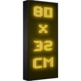 Depo Tabela Reklam Sarı Kayan Yazı LED Tabela 80 x 32 cm Çift Taraflı
