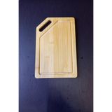 Depo Trend Fonksiyonel ve Estetik: Orta Boy Bambu Doğrama & Sunum Tahtası 28X18 cm